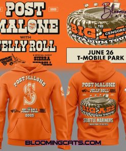 Seattle Mariners x Post Malone with Jelly Roll Hoodie
