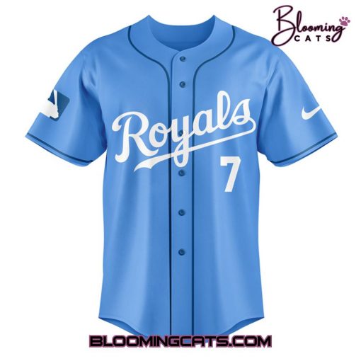 Kansas City Royals Bobby Witt Jr Five Hundred Games In Baseball Jersey