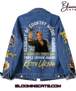 Keith Urban FRISCO TEXAS TRIPLE CROWN AWARD Denim Jacket