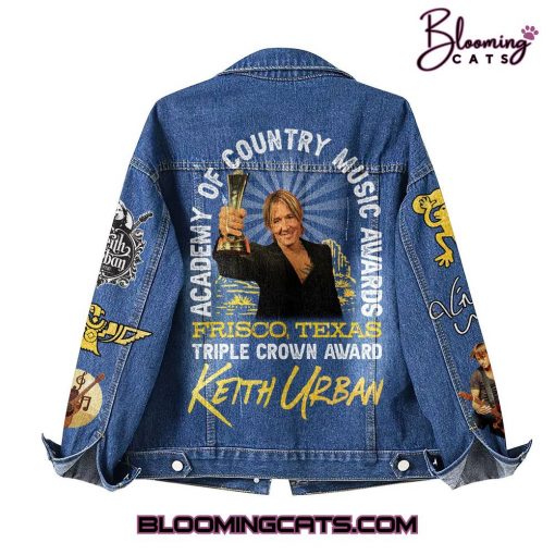 Keith Urban “FRISCO TEXAS TRIPLE CROWN AWARD” Denim Jacket
