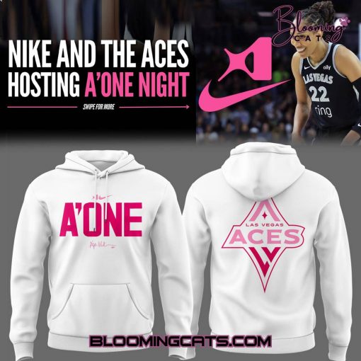 Las Vegas Aces x A’ja Wilson A’ One Night 2025 Hoodie