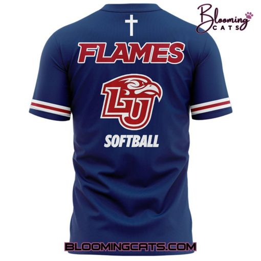 Liberty Lady Flames Praise Be To God! “JESUS WON” T-Shirt