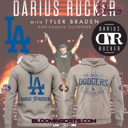Los Angeles Dodgers Darius Rucker 2025 Limited Edition Hoodie