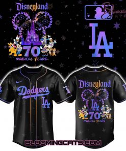 Los Angeles Dodgers x Disneyland 70th Baseball Jersey