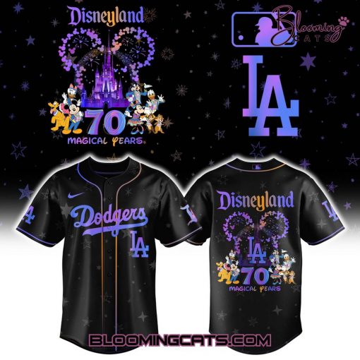 Los Angeles Dodgers x Disneyland 70th Baseball Jersey