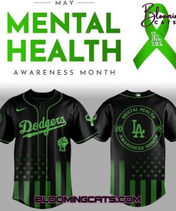 Los Angeles Dodgers x Mental Health Awareness Month 2025 Jersey