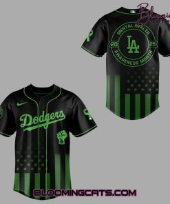 Los Angeles Dodgers x Mental Health Awareness Month 2025 Jersey