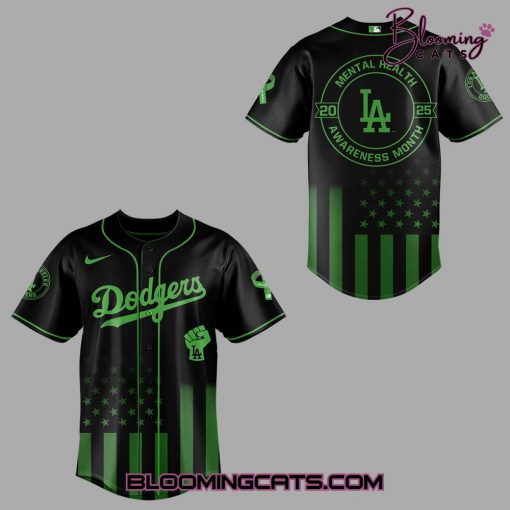 Los Angeles Dodgers x Mental Health Awareness Month 2025 Jersey