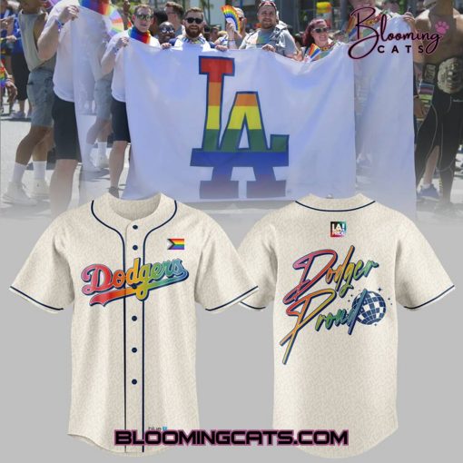 Los Angeles Dodgers x Pride Night 2025 Special Edition Jersey