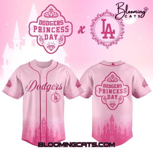 Los Angeles Dodgers x Princess Day 2025 Baseball Jersey