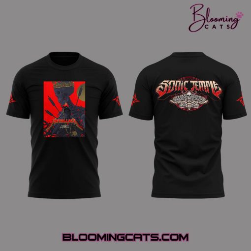 Metallica Music Concert Sonic Temple Limited Edition T-shirt