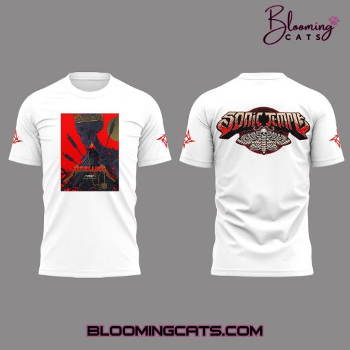 Metallica Music Concert Sonic Temple Limited Edition T-shirt