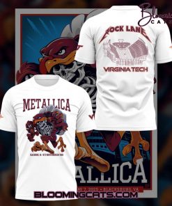 Metallica x Virginia Tech “Lane Rocked” Limited Edition T-shirt