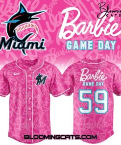 Miami Marlins Barbie Night Limited Edition Jersey