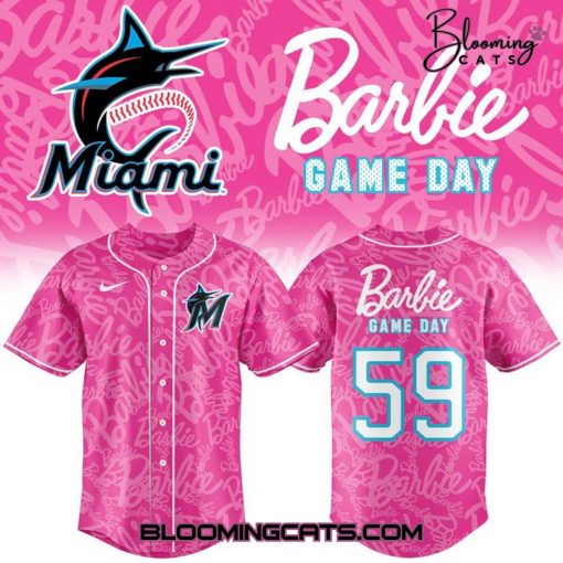 Miami Marlins Barbie Night Limited Edition Jersey