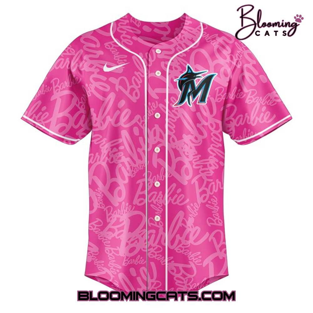 Miami Marlins Barbie Night Limited Edition Jersey Miami Marlins Barbie Night Limited Edition Jersey