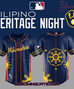 Milwaukee Brewers Filipino Heritage Night 2025 Jersey