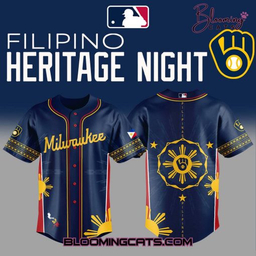 Milwaukee Brewers Filipino Heritage Night 2025 Jersey