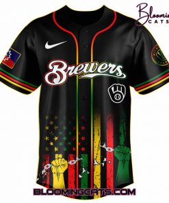 Milwaukee Brewers x Juneteenth Day 2025 Jersey