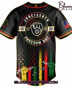 Milwaukee Brewers x Juneteenth Day 2025 Jersey