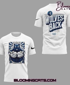 Minnesota Timberwolves “Wolves back” Play Off 2025 T-shirt
