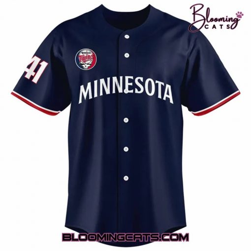 Minnesota Twins Joe Ryan x Homage x Grateful Dead Navy Jersey