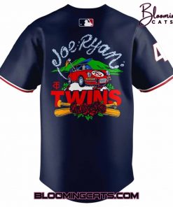 Minnesota Twins Joe Ryan x Homage x Grateful Dead Navy Jersey