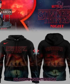 Minnesota Twins x Stranger Things Night Hoodie