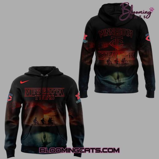 Minnesota Twins x Stranger Things Night Hoodie