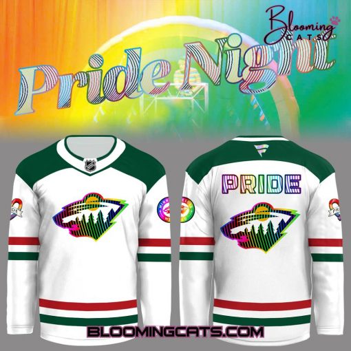 Minnesota Wild x Pride Night Special Edition Hockey Jersey
