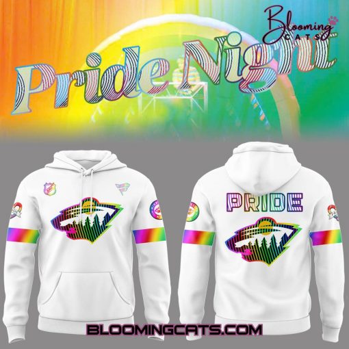 Minnesota Wild x Pride Night Special Edition Hoodie