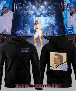 Morgan Wallen Tour 2025 Merch Black Hoodie