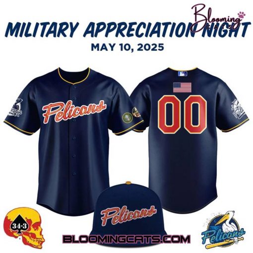 Myrtle Beach Pelicans x Military Appreciation Night Jersey