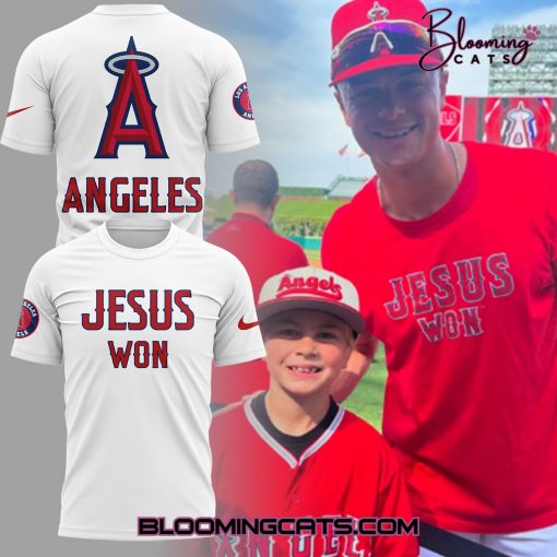 LA Angels x Jesus Won 2025 Limited Edition Shirt