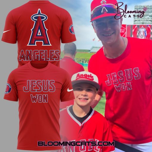 LA Angels x Jesus Won 2025 Limited Edition Shirt