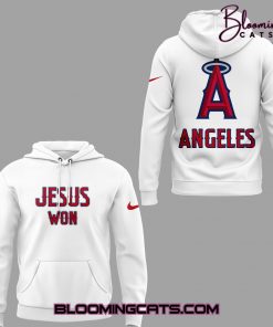 LA Angels x Jesus Won 2025 Limited Edition Hoodie