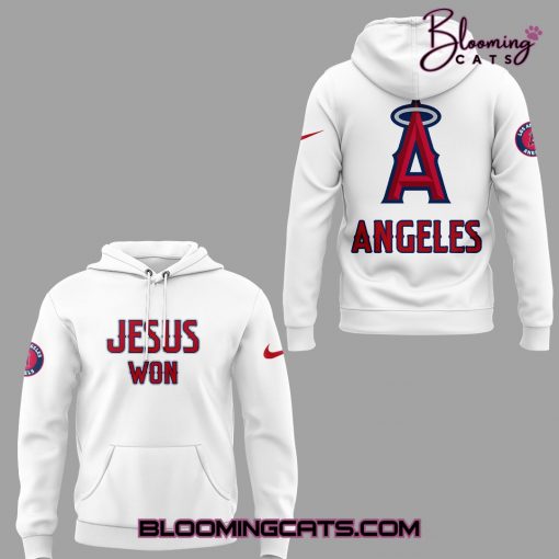 LA Angels x Jesus Won 2025 Limited Edition Hoodie