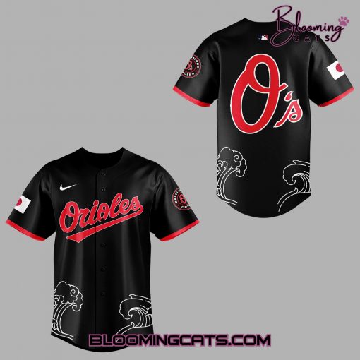 Baltimore Orioles x Japanese Heritage Night Jersey