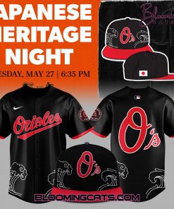 Baltimore Orioles x Japanese Heritage Night Jersey
