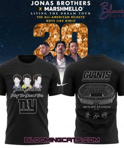 New York Giants “Jonas20: Living the Dream Tour” Shirt
