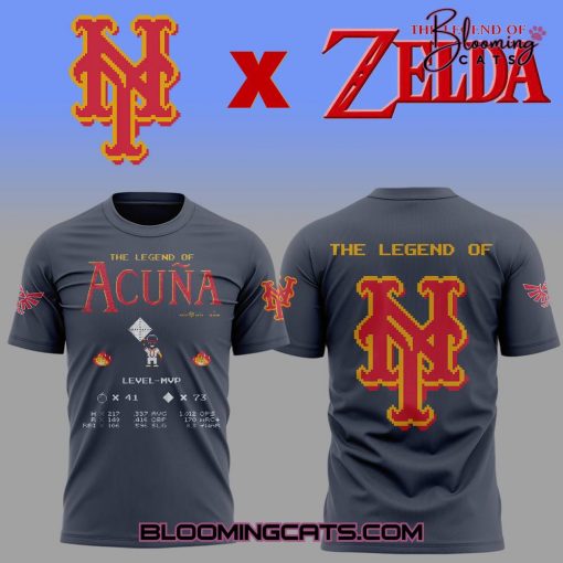 New York Mets x The Legend of Zelda 2025 T-shirt