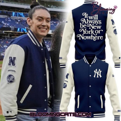 New York Yankees x Breanna Stewart Baseball Jacket