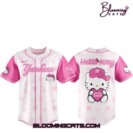 New York Yankees x Hello Kitty Night 2025 Baseball Jersey