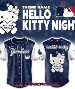 New York Yankees x Hello Kitty Night 2025 Baseball Jersey