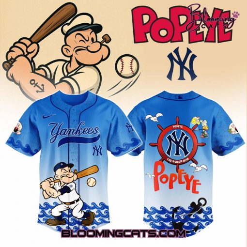 New York Yankees x Popeye 2025 Limited Edition Jersey