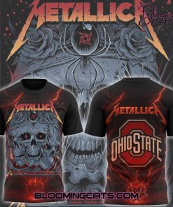 Ohio State Buckeyes x Metallica Music Concert Sonic Temple T-shirt
