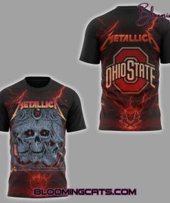 Ohio State Buckeyes x Metallica Music Concert Sonic Temple T-shirt