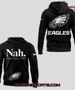Philadelphia Eagles x Jalen Hurts “Nah. Rosa Park 1955” Black Hoodie