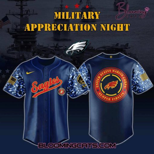 Philadelphia Eagles x Marines Military Appreciation Night Jersey