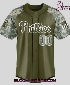 Philadelphia Phillies x 2025 Salute to Service Night Jersey